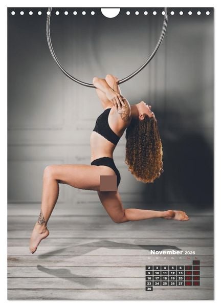 Produktbild: Aerial Hoop Magic (Wandkalender 2026 DIN A4 hoch), CALVENDO Monatskalender