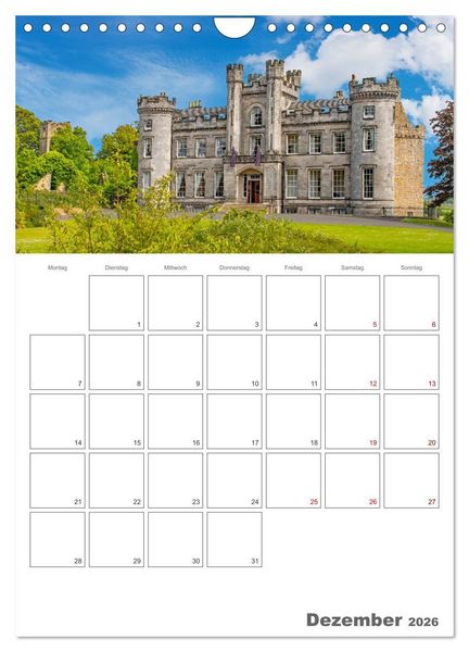 Produktbild: Schottland Impressionen - Schl&ouml;sser und Whisky (Wandkalender 2026 DIN A4 hoch), CALVENDO Monatskalender