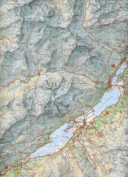 Produktbild: 268T Julierpass Wanderkarte