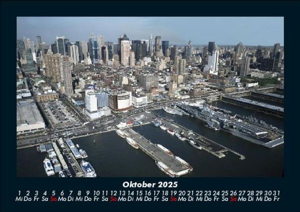 Produktbild: New York 2025 Fotokalender DIN A5