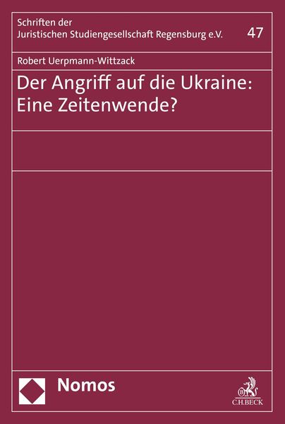 Produktbild: Der Angriff auf die Ukraine: Eine Zeitenwende?