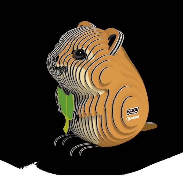 Produktbild: EUGY - 3D Bastelset Kurzschwanzk&auml;nguru