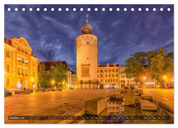 Produktbild: G&ouml;rlitz - Fimstadt mit Charme (Tischkalender 2026 DIN A5 quer), CALVENDO Monatskalender