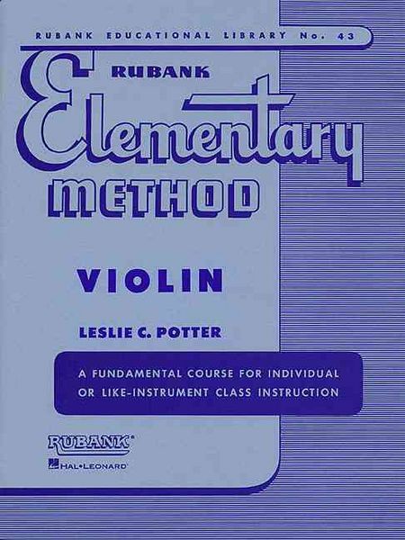 Produktbild: Rubank Elementary Method, Violin
