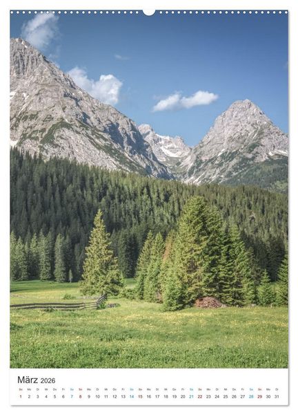 Produktbild: Sommerzauber in den Alpen (Wandkalender 2026 DIN A2 hoch), CALVENDO Monatskalender