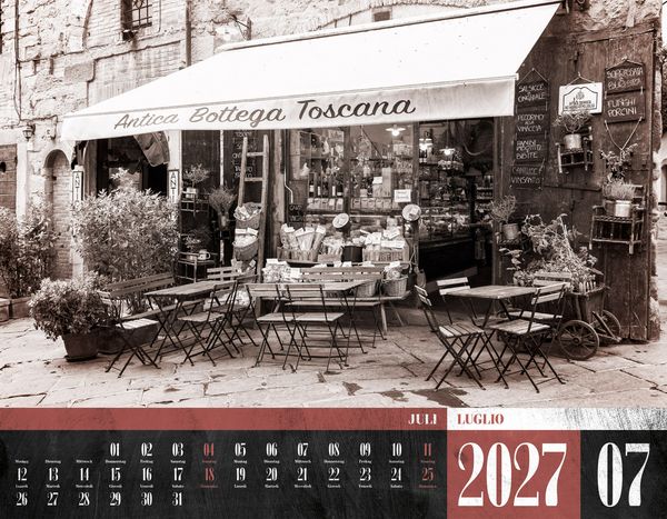 Produktbild: La Dolce Vita Kalender 2027 | Italienische Lebensart