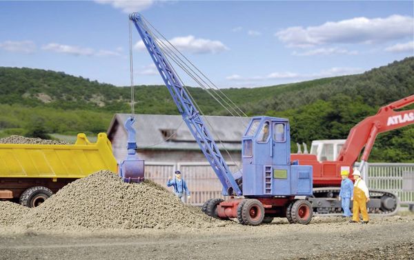 Produktbild: Kibri 11281 H0 Baufahrzeug Modell Fuchs 301 Mobilseilbagger