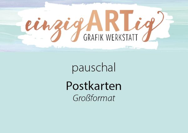 Produktbild: Postkarten einzigARTig Weihnachtsw&uuml;nsche