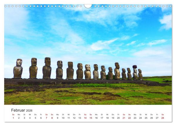 Produktbild: Chile - Das langgestreckte Land. (Wandkalender 2026 DIN A3 quer), CALVENDO Monatskalender