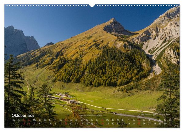 Produktbild: Gro&szlig;er Ahornboden - Europas gro&szlig;er Ahornwald (Wandkalender 2026 DIN A2 quer), CALVENDO Monatskalender