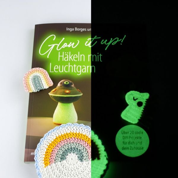 Produktbild: Glow it up: H&auml;keln mit Leuchtgarn
