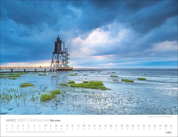 Produktbild: K&uuml;stenland Kalender 2027 - Meer erleben