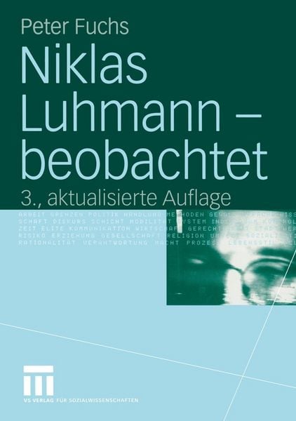 Produktbild: Niklas Luhmann - beobachtet