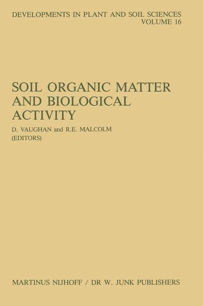 Produktbild: Soil Organic Matter and Biological Activity