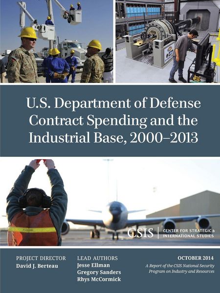 Produktbild: U.S. Department of Defense Contract Spending and the Industrial Base, 2000-2013