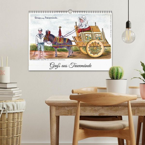 Produktbild: Gru&szlig; aus Travem&uuml;nde (Wandkalender 2026 DIN A3 quer), CALVENDO Monatskalender