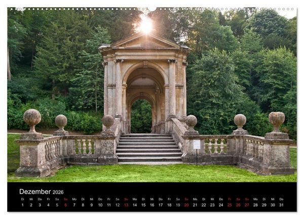 Produktbild: S&uuml;denglische Landschaftsg&auml;rten (Wandkalender 2026 DIN A2 quer), CALVENDO Monatskalender