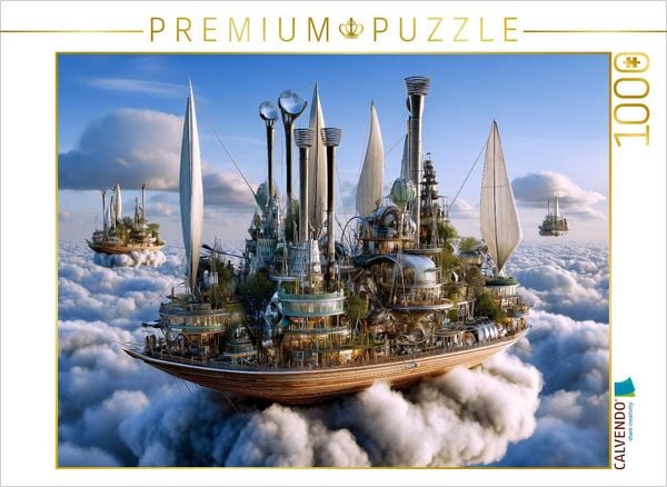 Produktbild: CALVENDO Puzzle Windhafen der L&uuml;fte | 1000 Teile Lege-Gr&ouml;&szlig;e 64x48cm Foto-Puzzle f&uuml;r gl&uuml;ckliche Stunden