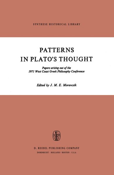 Produktbild: Patterns in Plato&rsquo;s Thought