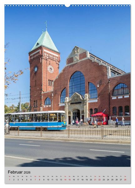 Produktbild: BRESLAU Historisches Stadtherz (Wandkalender 2026 DIN A2 hoch), CALVENDO Monatskalender