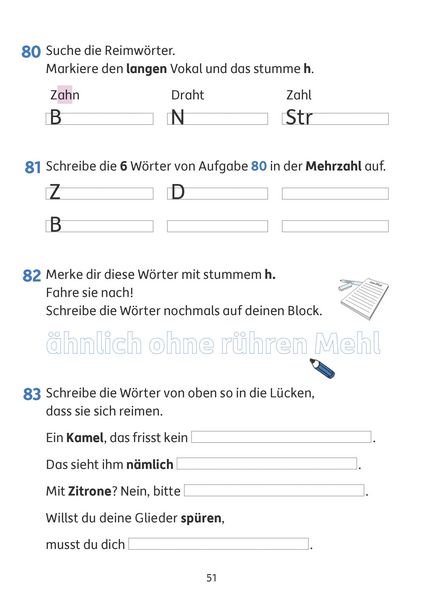 Produktbild: Rechtschreiben und Diktate 3. Klasse, A5-Heft