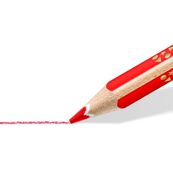Produktbild: STAEDTLER Buntstifte Noris jumbo 128, 10+2 und 1 Spitzer