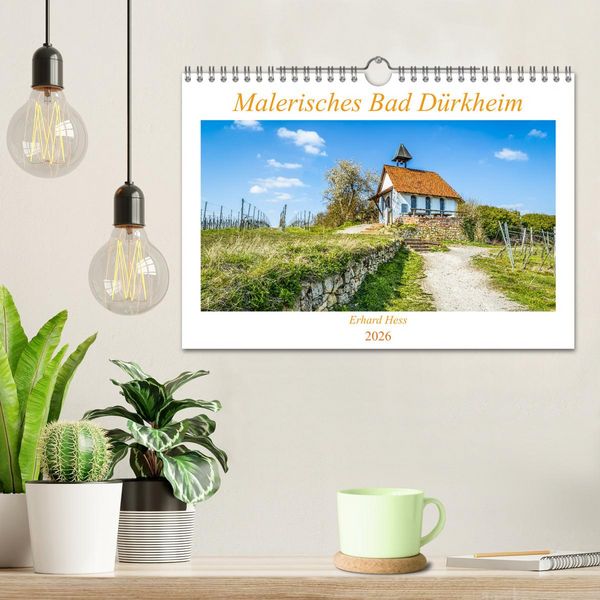 Produktbild: Malerisches Bad D&uuml;rkheim (Wandkalender 2026 DIN A4 quer), CALVENDO Monatskalender
