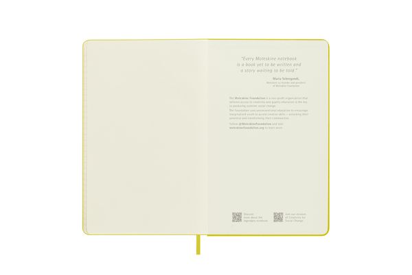 Produktbild: Moleskine Notizb. Color A5 Geb Strohgelb