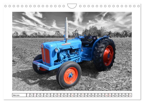 Produktbild: Traktoren - Oldtimer aus dem Ausland (Wandkalender 2026 DIN A4 quer), CALVENDO Monatskalender