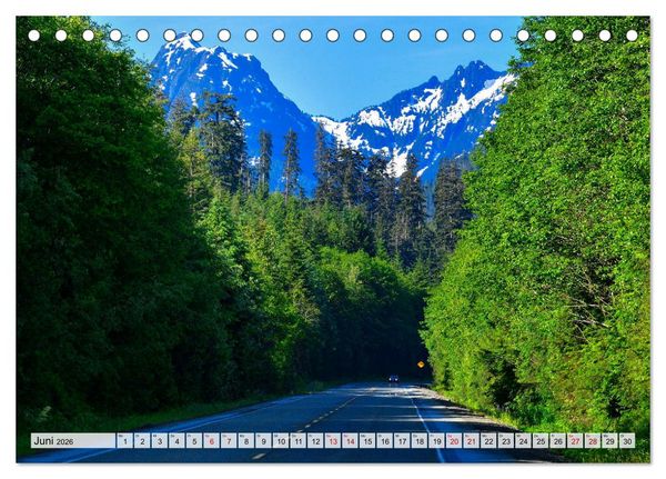 Produktbild: Faszination Vancouver Island (Tischkalender 2026 DIN A5 quer), CALVENDO Monatskalender