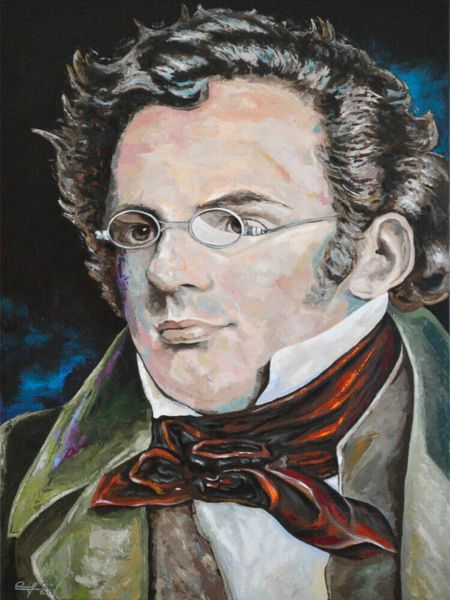 Produktbild: CALVENDO Puzzle Franz Schubert | 1000 Teile Lege-Gr&ouml;&szlig;e 64x48cm Foto-Puzzle f&uuml;r gl&uuml;ckliche Stunden