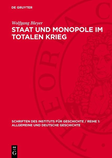 Produktbild: Staat und Monopole im totalen Krieg