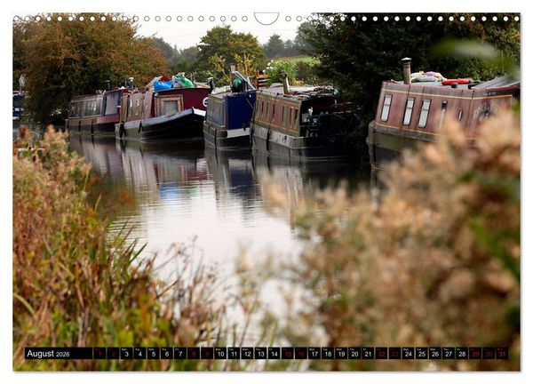 Produktbild: Narrowboats (Wall Calendar 2026 DIN A3 landscape), CALVENDO 12 Month Wall Calendar