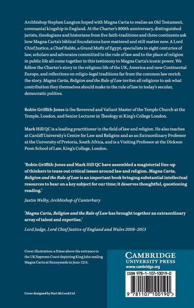 Produktbild: Magna Carta, Religion and the Rule of Law
