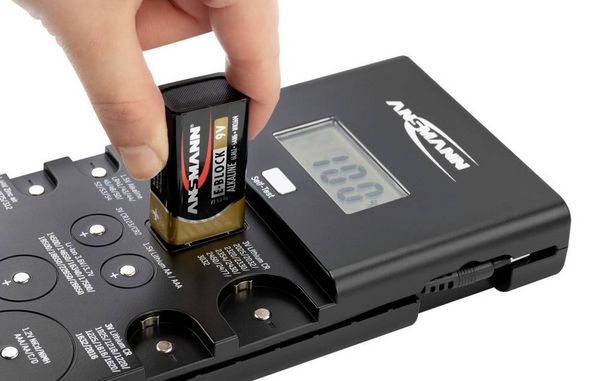 Produktbild: Ansmann Batterietester Energy Check LCD 1900-0100