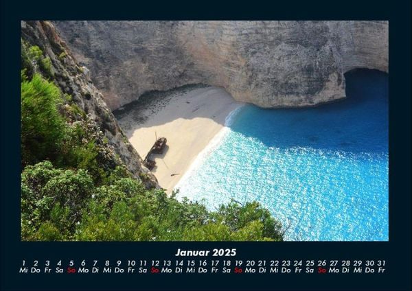 Produktbild: Str&auml;nde der Welt 2025 Fotokalender DIN A4