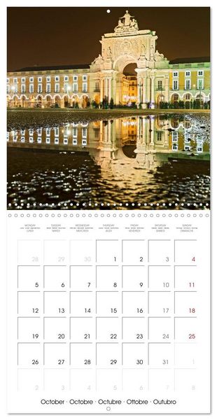 Produktbild: LISBON - IT'S MAGIC (Wall Calendar 2026 12 &times; 12 Inch) CALVENDO 12 Month Wall Calendar