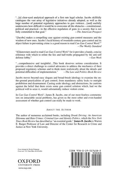 Produktbild: Can Gun Control Work?