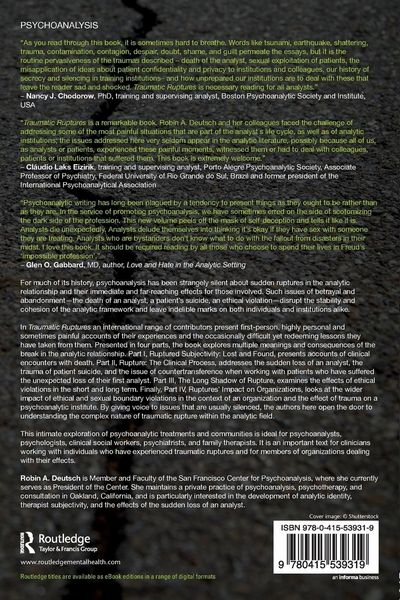 Produktbild: Traumatic Ruptures