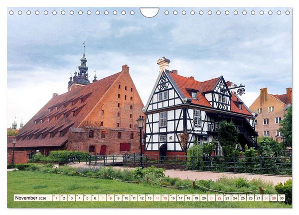 Produktbild: Zoppot und Danzig (Wandkalender 2026 DIN A4 quer), CALVENDO Monatskalender
