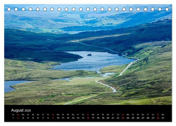 Produktbild: Isle of Skye - Schottlands Inseln (Tischkalender 2026 DIN A5 quer), CALVENDO Monatskalender