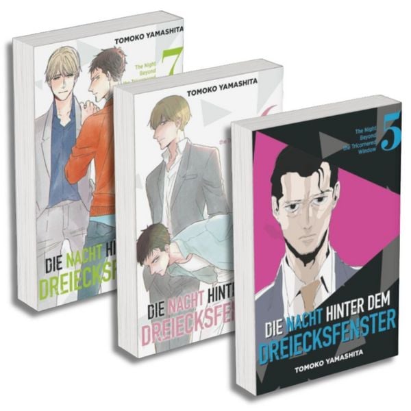 Die Nacht hinter dem Dreiecksfenster – The Night Beyond the Tricornered Window: Manga Pack 2 (Band 5-7)
