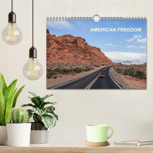 Produktbild: American Freedom (Wandkalender 2026 DIN A4 quer), CALVENDO Monatskalender