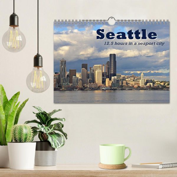 Produktbild: Seattle (Wall Calendar 2026 DIN A4 landscape), CALVENDO 12 Month Wall Calendar