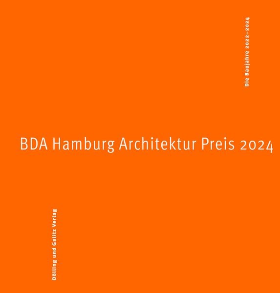 Produktbild: BDA Hamburg Architektur Preis 2024