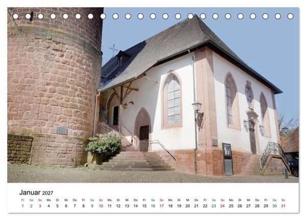 Produktbild: Ottweiler - Barockperle im Saarland (Tischkalender 2027 DIN A5 quer), CALVENDO Monatskalender