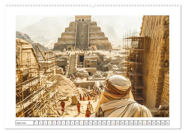 Produktbild: Im Schatten der Pyramiden (Wandkalender 2026 DIN A2 quer), CALVENDO Monatskalender