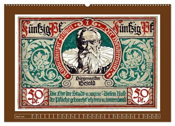 Produktbild: Gru&szlig; aus Rothenburg ob der Tauber (Wandkalender 2026 DIN A2 quer), CALVENDO Monatskalender
