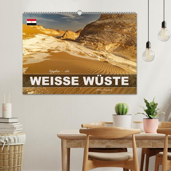 Produktbild: &Auml;gypten - die Weisse W&uuml;ste (Wandkalender 2027 DIN A2 quer), CALVENDO Monatskalender
