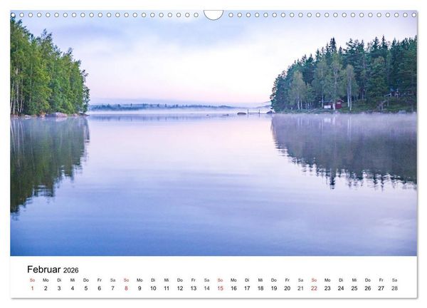 Produktbild: Schwedischer Sommer in V&auml;rmland (Wandkalender 2026 DIN A3 quer), CALVENDO Monatskalender